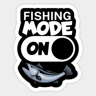 Fishing mode on Sticker